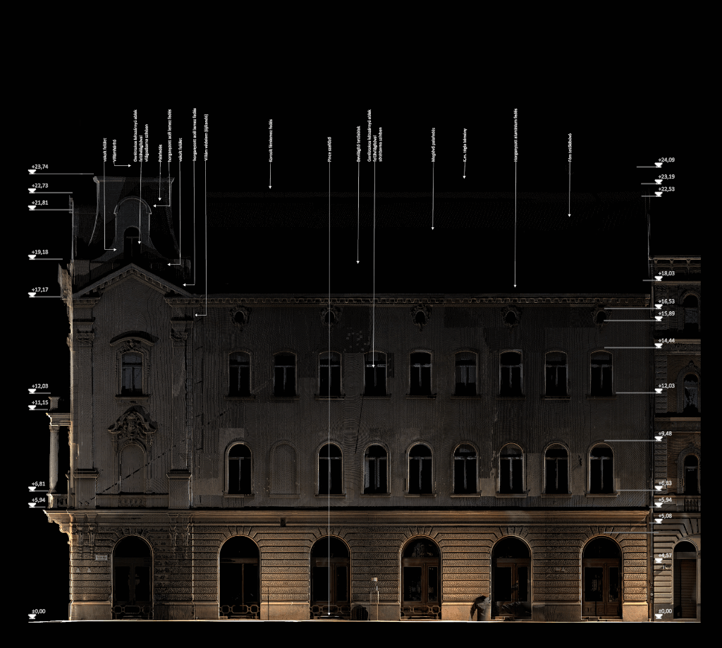 SmartScan3D - referencia-munka -Budapest - Alkotmány utca