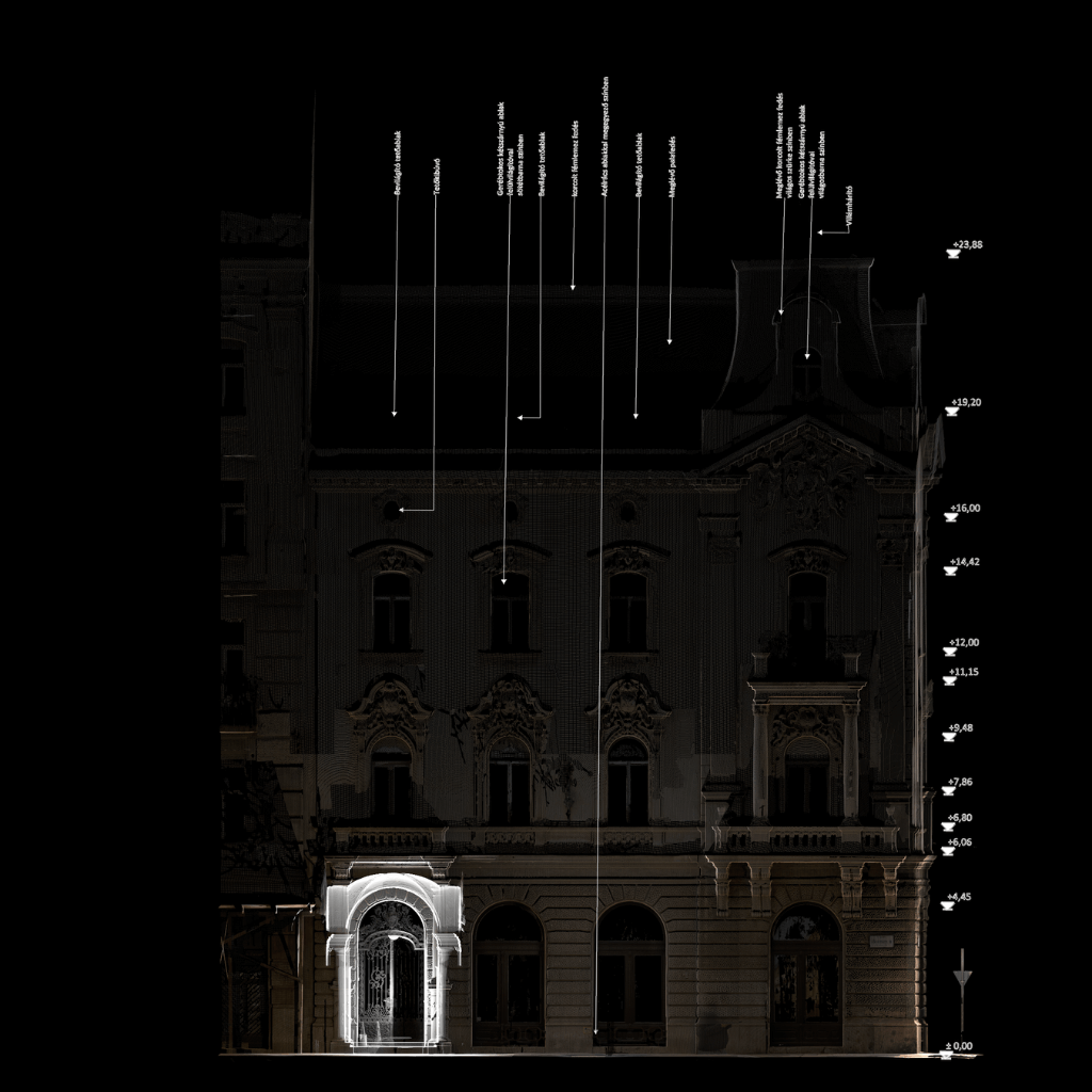 SmartScan3D - épületfelmérés - Tojástelep - Sátorhely